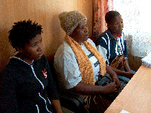 Clients at Bulwer Support Centre